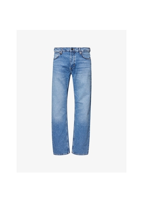 Mens Neuw Ray Straight-Leg Stretch-Denim Jeans