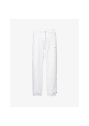 Mens Cole Buxton Mini Logo Straight-Leg Cotton-Jersey Jogging Bottoms
