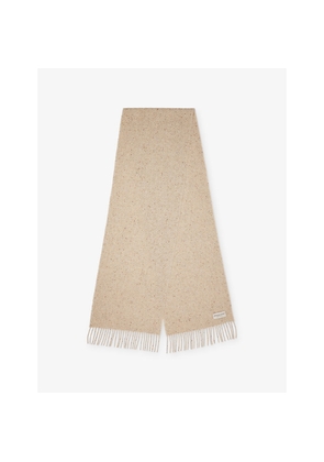 Mens Johnstons Of Elgin Lofty Twill Cashmere Scarf