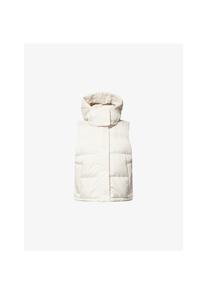 Womens Lululemon Wunder Puff Cropped Down Puffer Gilet