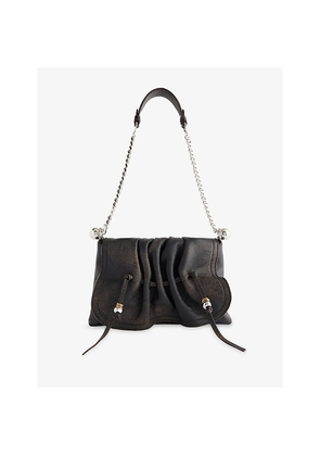 Womens Isabel Marant Bolton Pouch Leather Shoulder Bag