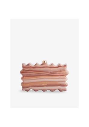Womens Cult Gaia Paloma Acrylic Clutch