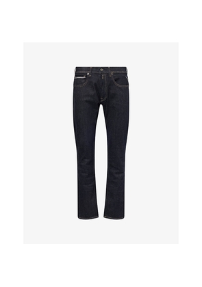 Mens Replay Grover Straight-Fit Stretch-Denim Jeans