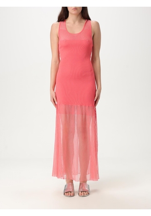 Dress PINKO Woman color Coral