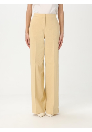Pants PINKO Woman color Yellow
