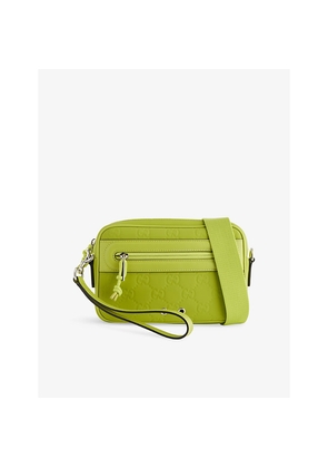 Mens Gucci Edge Rubber Crossbody Bag