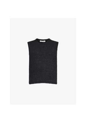 Mens Our Legacy Pleaser Tank Wool and Silk Top