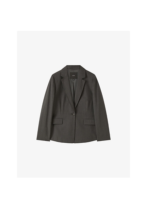 Womens Joseph Marty Single-Breasted Wool Blazer