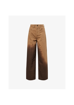 Womens Uma Wang Phyllis Wide-Leg Denim Jeans