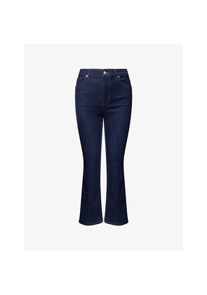Womens Frame The Reboot Crop Stretch-Denim Jeans