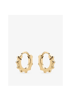 Womens Shaun Leane Spur 18ct Yellow Gold Vermeil Hoop Earrings