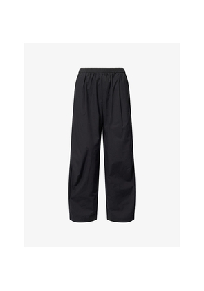 Womens Stel Antwerp Drawstring Cotton-Poplin Trousers