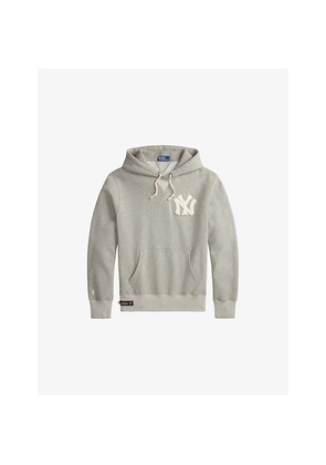 Mens Polo Ralph Lauren Yankees Logo-Embroidered Cotton-Blend Hoody