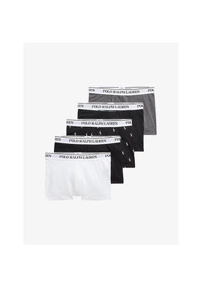 Mens Polo Ralph Lauren Classic Pack Of Five Cotton-Jersey Trunks