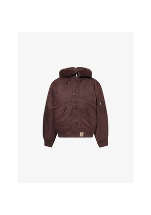 Mens Carhartt WIP Hd Oltera Hooded Woven Jacket
