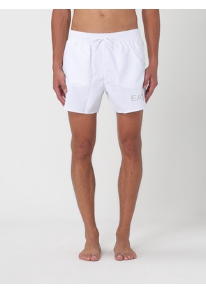 Swimsuit EA7 Men color White