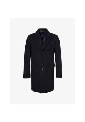 Mens Paul Smith Regular-Fit Peak-Lapels Wool and Cashmere Coat