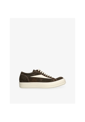 Mens Rick Owens Vintage Suede Trainers