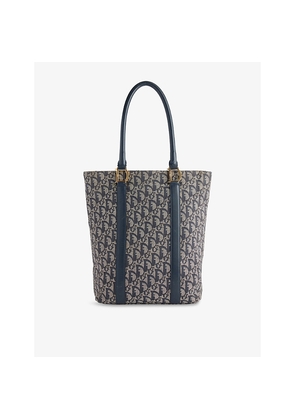 Womens Reselfridges Pre-Loved Dior Trotter Canvas Tote Bag