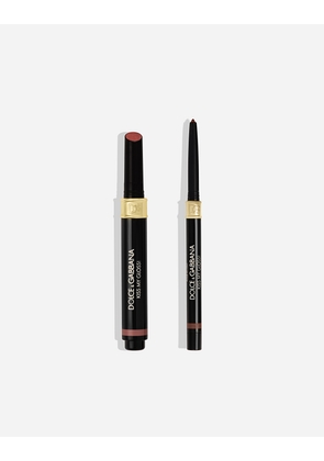 Dolce & Gabbana Kiss My Gloss! - Woman Lip Kit 01 Whisper - Rosey Pink Liner And Pink Perlescent Gloss Onesize