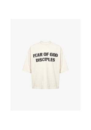 Mens Fear Of God Disciple Relaxed-Fit Cotton-Jersey T-Shirt