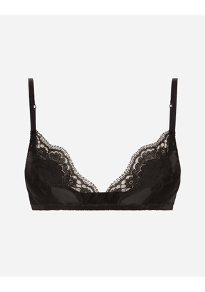 Dolce & Gabbana Regg.senza Ferretto - Woman Underwear Black Silk 1