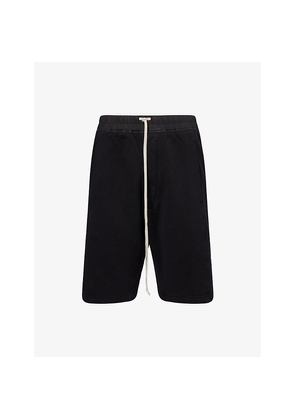 Mens Rick Owens Drkshdw Pusher Drawstring Cotton-Jersey Shorts
