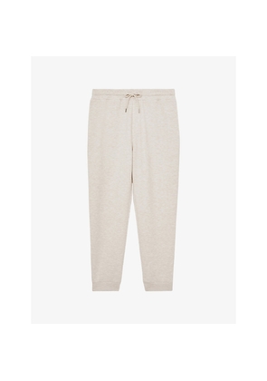 Mens Reiss Bell Drawstring-Waist Stretch-Jersey Jogging Bottoms