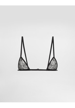 Dolce & Gabbana Micro Lace Bra - Woman Underwear Black 1