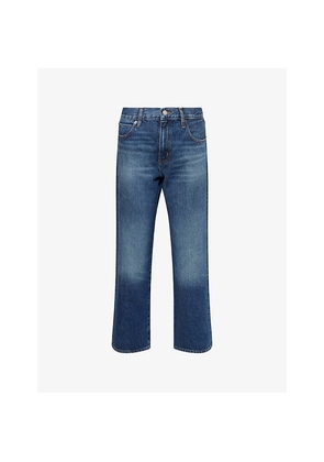 Womens Frame The Hang Straight-Leg Denim Jeans