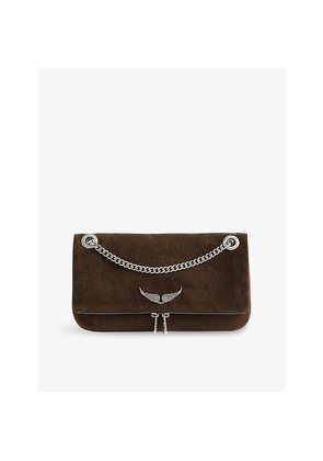 Womens Zadig&Voltaire Rock II Leather Clutch