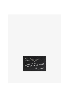 Womens Zadig&Voltaire Zv Pass Leather Cardholder
