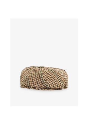 Mens Dents Blagdon Checked Wool Cap
