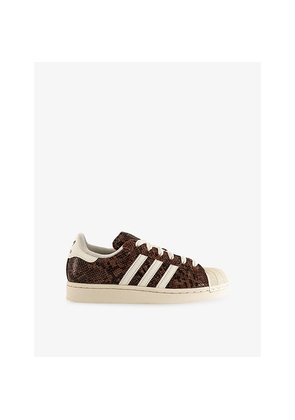 Womens Adidas Superstar II Leather Trainers