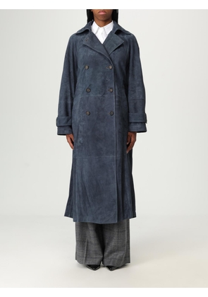 Jacket BRUNELLO CUCINELLI Woman color Denim