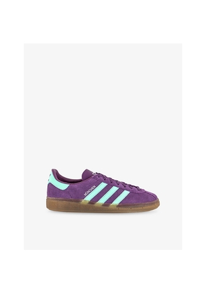 Womens Adidas Munchen Suede Trainers