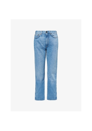 Womens Givenchy Straight-Leg Denim Jeans