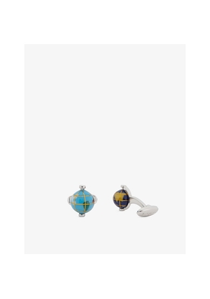 Mens Paul Smith Spinning Globe Copper and Zinc Cufflinks