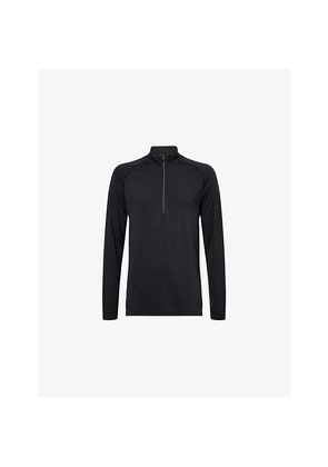Mens Lululemon Metal Vent Tech Half-Zip Stretch-Woven Top