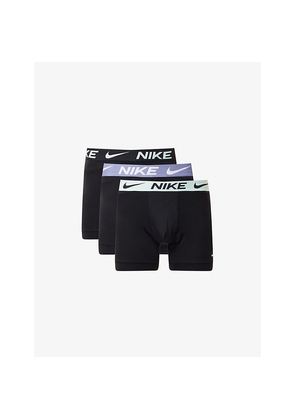Mens Nike Essential Micro Pack Of Three Jersey Boxer Briefs