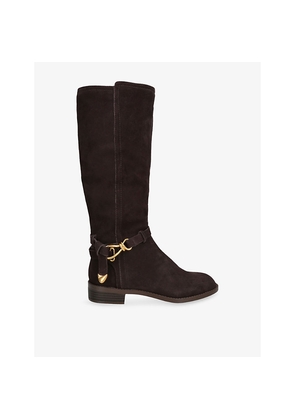 Womens Steve Madden Xtreme Suede Knee-High Boots