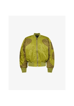 Mens Kidsuper Tonal Relaxed-Fit Nylon Bomber Jacket