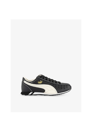 Mens Puma Sprint Leather Trainers