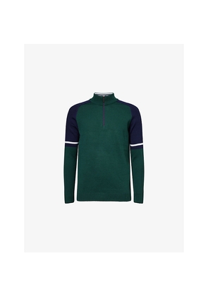 Mens Falke Ergonomic Sport System Ergonomic Sport System High-Neck Wool-Blend Jumper