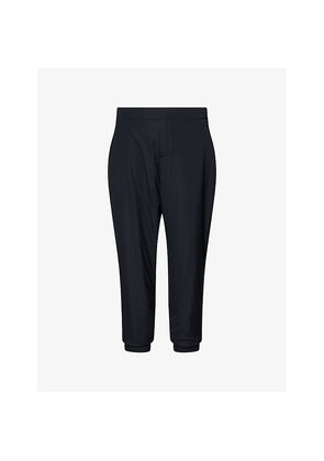 Mens Salomon Padded Tapered-Leg Stretch-Woven Jogging Bottoms