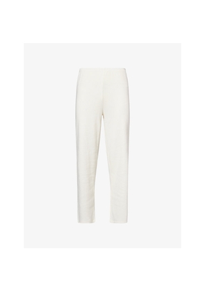 Womens 4th & Reckless Liliana Ribbed Cotton-Jersey Trousers