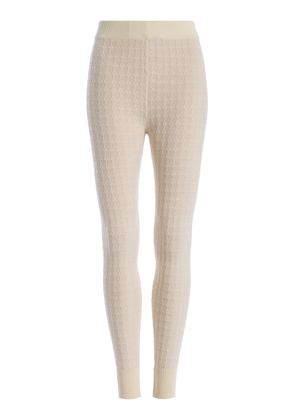 Cordova Soleil Cable-Knit Merino Wool Leggings - Moda Operandi