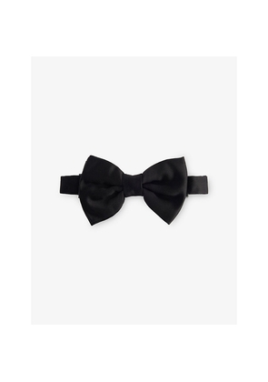 Mens Corneliani Pre-Tied Silk Bow Tie