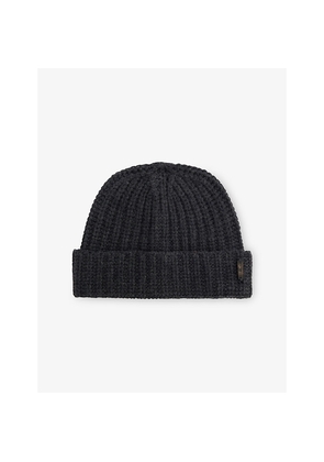 Mens Corneliani Knitted Merino-Wool and Cashmere Beanie