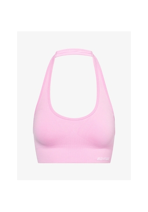 Womens Bo+Tee Luxe Seamless Sports Bra